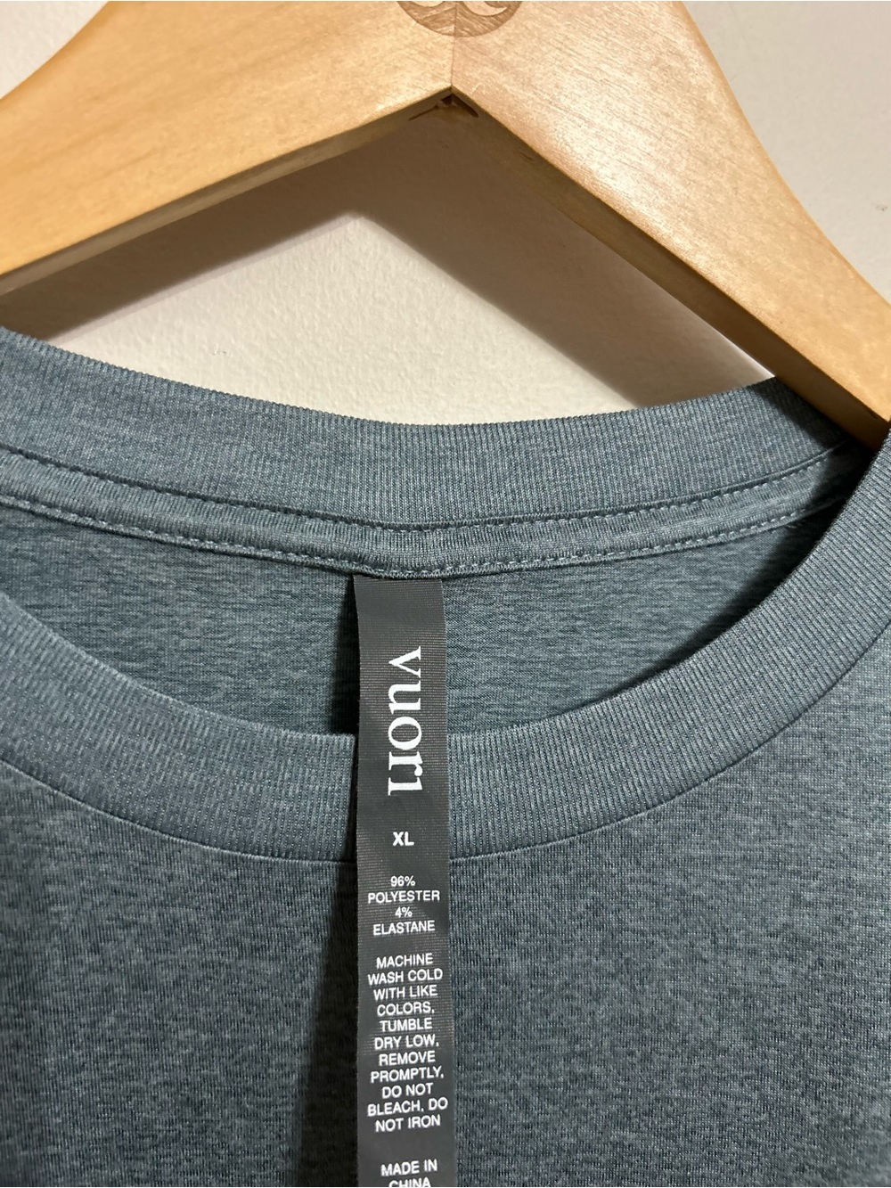 ⭐️Vuori Daydream Heather Blue Crewneck Long Sleeve Top XL⭐️ - Picture 6 of 7